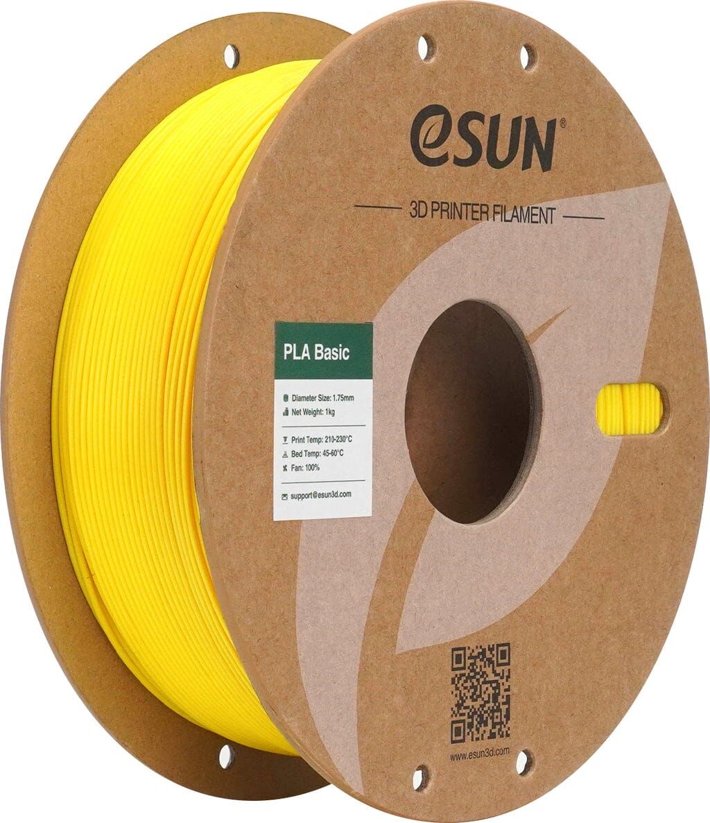 eSUN PLA Basic Sarı Filament 1,75mm 1kg - bisiparisver